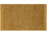 Handtücher HECKETT & LANE "Heckettlane Handtuch Prestige", gold (gelb), B:50cm L:100cm, Frottee, Baumwolle, Handtücher, Handtücherset aus hochwertige Baumwolle, 650gr/m²