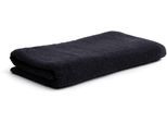 Saunatuch MÖVE "Superwuschel", grau (dunkelgrau), B:80cm L:200cm, Walkfrottee, Baumwolle, Handtücher, mit Stick Möve