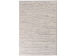Teppich "Balance" Gr. 1, beige (creme), B:67cm H:13mm L:130cm, Kunstfaser, SCHÖNER WOHNEN-KOLLEKTION, Teppiche, Teppich, Kurzflor, Wohnzimmer