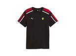 T-Shirt PUMA "Ferrari MT7 T-Shirt Herren", Herren, Gr. XS, schwarz, Obermaterial: 100% Baumwolle. Rippe: 30% Polyester, 70% Baumwolle. Einsatz: 100% Baumwolle, regular fit, Rundhals, Shirts T-Shirt