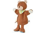 Handpuppe STERNTALER "BÄR Bob", hellbraun, Puppen, Kinder, Flauschstoff