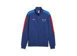 Sweatjacke PUMA "BMW M Motorsport MT7 Jacke Herren", Herren, Gr. XL, pro blau m color, Obermaterial: 34% Polyester, 66% Baumwolle. Rippe: 97% Baumwolle, 3% Elasthan, Sweatjacken Sweatjacke