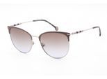 Carolina Herrera CH 0037/S Zonnebril PALLADIUM LILA / BROWN SH VIOLET