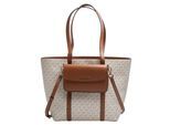 Dames 2-in-1 Shoppertas Jet Set Travel Grote Set Handtas en Schoudertas 35S6GTVT3B