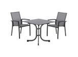 Siena Garden , Anthrazit, Grau , Metall, Kunststoff, Keramik , quadratisch ,
