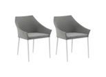 Gardenson , Weiß, Grau , Textil, Metall , 60x81x62 cm ,