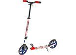 Cityroller BEST SPORTING "City-Scooter weiß blau England", bunt (weiß, blau, rot), Roller, Cityroller
