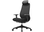 Bürostuhl OTTO HOME "FINNELL", schwarz, B:68cm T:45cm, Stühle, Bürostuhl