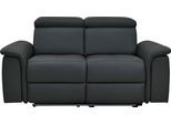 2-Sitzer OTTO HOME "Pareli 172cm, manuelle u. elektr. Relaxfunktion", grau, B:172cm H:98cm T:142cm, Echtleder/Kunstleder, Sofas, 2-Sitzer, USB, Kopfteil-Verstellung, LED, in Echtleder, Kunstleder, Web
