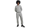 Puma Fleece-cargobroek met logo voor heren (Grijs)