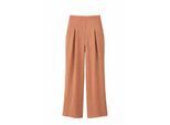 Dames Hoge Taille Wijde Pantalon van Crepé