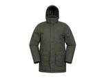 Mountain Warehouse Heren Ranger gewatteerde parka (Kaki Groen)