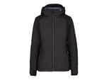 Trespass Dames/Dames Courtney DLX gewatteerd jack (Zwart)