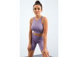 Mouwloos Crew Neck Actieve Set Met Fietsshorts