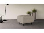 Polsterhocker OTTO HOME "ARROS klein mit Wellenunterfederung, Maße B/T/H: 70/70/46 cm", grau (taupe), B:70cm H:46cm T:70cm, 100% Polyester, Hocker, Polsterhocker, passend zur Serie, in hochwertiger Verarbeitung
