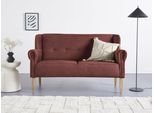 Küchensofa HOME AFFAIRE "Moro Couch mit Federkern, bequem, Breite", orange (koralle), B:174cm H:99cm T:73cm, Sofas, Küchensofa, in verschiedenen Stoffe und Farben