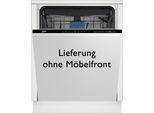 BEKO vollintegrierbarer Geschirrspüler "BDIN25530", Energieeffizienz: D, silber (weiß, neutral), B:59,8cm H:81,8cm T:55cm, Geschirrspüler, Doppelt gut organisiert – inklusive Besteckschublade und Besteckkorb, vollintegrierbarer Geschirrspüler