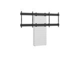 Hagor CON-Line® W Dual 65 - 75" Medienstele Boden-Wand-Montage