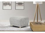 Polsterhocker OTTO HOME "LEMPS mit Wellenunterfederung, Maße B/T/H: 70/63/45 cm", beige (creme), B:70cm H:45cm T:63cm, 100% Polyester, Hocker, Polsterhocker, passend zur Serie, in hochwertiger Verarbeitung