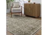 Teppich LIVABLISS "Myrtle Avenue VI", grün, B:200cm H:18,1mm L:275cm, Polyester, Polypropylen (PP), Teppiche, Teppich, Exklusiver Designer-Teppich