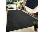 Teppich OTTO HOME "Venedig auch als Läufer erhältlich" Gr. 4, schwarz, B:160cm H:4mm L:230cm, Kunstfaser, Teppiche, Teppich, In- und Outdoor geeignet, Sisal-Optik, Wetterfest & UV-beständig
