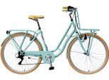Cityrad WYNN "CITY1.0" Gr. 51, blau (türkis, türkis), Fahrräder, Damen, 48cm, 28 Zoll (71,12cm)