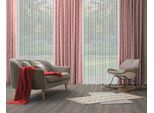 Vorhang ADAM "Argentinian Criolla Light" Gr. 2, rot (dunkelrot), B:142cm H:175cm, Jacquard, Baumwolle, Gardinen, aus 100% Bio-Baumwolle