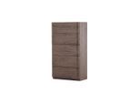 Livetastic , Mokka , Holzwerkstoff , 5 Schublade(n) Schubladen , 55x100x35 cm ,