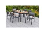 Gardenson , Graphitfarben, Naturfarben , Metall, Kunststoff , rechteckig ,