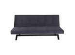 Livetastic , Dunkelgrau , Metall, Textil , 180x80x55 cm ,