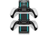 READY2GAMING Controller-Ladestation "PS5 Dual Charger", schwarz-weiß (weiß, schwarz), Ladegeräte, Controller-Ladestation