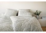 Bettwäsche ELEGANTE "Grace", grau (natur), B/L: 135cm x 200cm, 1 Stk., 1 Stk., Mako-Jersey, B/L: 80cm x 80cm, 2, Mako-Jersey, Obermaterial: 100% Baumwolle, Bettwäsche, Bettwäsche, angenehmes Hautgefühl