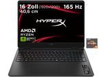 HP Gaming-Notebook "HyperX OMEN 16-ap1296ng", shadow schwarz, 24 GB RAM 512 GB SSD, Ryzen 9, Windows11Home64-Bit, Notebooks