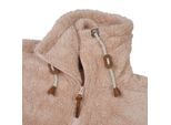 Fleecejacke ICEPEAK "ICEPEAK COLONY", Damen, Gr. 3XL, rosa (baby pink), Obermaterial: 100% Polyester, normal, Jacken Fleecejacke, schnell trocknendes Material aus Polyester, mit Reißverschluss