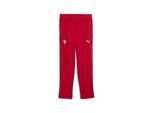 Sporthose PUMA "Ferrari Trainingshose Jugendliche", Kinder, Gr. 152, Normalgrößen, rosso corsa rot, Obermaterial: 68% Baumwolle, 32% Polyester. Einsatz: 28% Polyester, 72% Baumwolle. Seitentasche – Oben: 100% Baumwolle. Seitentasche – Unten: 28% Polyester, 72% Baumwolle, regular fit, Hosen Sporthose