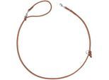Dog Sport HUNTER verstellbare Hundeführleine soho round mini cognac 8 mm