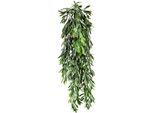 Kunstranke CREATIV GREEN "Hängende Olive", grün, H:85cm, Kunststoff, Kunstpflanzen, mit detailgetreuer Gestaltung