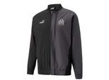 Puma Heren Prematch Olympique De Marseille FC Track Jacket (Zwart)