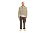 Jack And Jones Heren Sherpa Spijkerjas (Khaki)