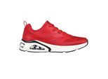 Skechers Heren-sportschoenen met overlay (Rood)