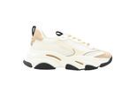 Steve Madden Dames Possession-E Platform Sneakers (Wit/Beige)