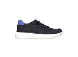 Skechers Dames Skipper Hi Canvas Sneakers (Zwart)