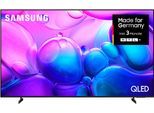 SAMSUNG QLED-Fernseher "GQ85Q6FAAU QLED-Fernseher", Energieeffizienz: G, schwarz, 85 ″, Fernseher, Quantum HDR, Knox Security, Art Store, 3D Sound, Gaming Hub, AI TV, QLED-Fernseher