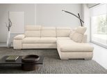 Ecksofa WERK2 "Alicante Cord L-Form, Schlaffunktion & Bettkasten, 280 cm breit", natur, B:280cm H:86cm T:230cm, 90% Polyester, 10% Nylon, Sofas, Ecksofa, Schlafsofa mit Bettkasten & verstellbaren Kopfstützen, frei stellbar