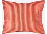 Kissenbezug MARIMEKKO "PICCOLO", orange (warm orange, pink), B:80cm H:1cm L:80cm, Perkal (Bio-Baumwolle), Obermaterial: 100% Baumwolle, Kissenbezüge, Kissenbezug, in 80x80cm, passend zum Bettbezug PICCOLO
