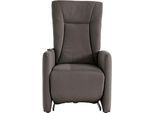 TV-Sessel SIT & MORE "Melissa", braun (schlamm), B:71cm, 100% Polyester, Sessel, TV-Sessel, wahlweise elektrisch oder manuell verstellbar, optional Aufstehhilfe