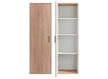 Mehrzweckschrank PROCONTOUR "Schrank Clara", braun, B:50cm H:167cm T:52cm, Schränke, Mehrzweckschrank