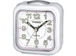 Quarzwecker CASIO "TQ-142-1EF", weiß, Wecker, Quarzwecker, Wecker, Reisewecker, Leuchtzeiger, Leuchtziffern, Schlafzimmer