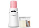 NUTRIBULLET Eismaschine "nutribullet Chill, 5 Programme, 3 Behälter (NBD0503W)", weiß, B:14,6cm H:41,6cm T:28,8cm, Eismaschinen, Eis, Gelato, Sorbet, Smoothie Bowl, Frozen Yoghurt, Eismaschine