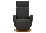 TV-Sessel SIT & MORE "Kobra", braun (espresso), B:71cm H:110cm T:82cm, Webstoff (100% Polyester);Luxus-Microfaser Euphoria (100% Polyester);Luxus-Microfaser Vintage (100% Polyester), Sessel, wahlweise mit 2 Motoren, 2 Motoren und Akku oder mit 2 Motoren